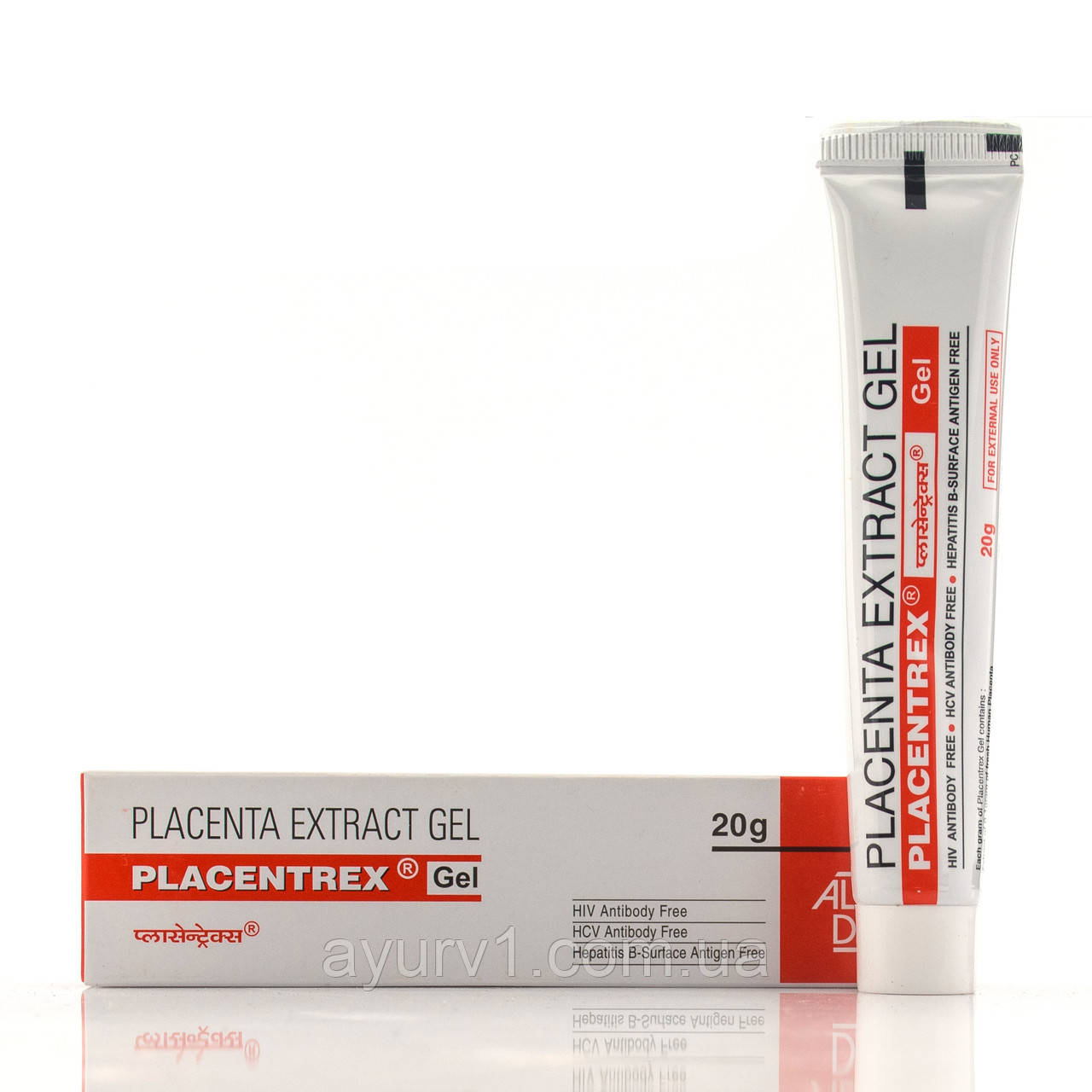 Плацентрекс гель/Placentrex Gel/Дід/Аlbert David Placenta Extract Gel/20 g для омолодження