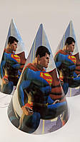 Колпачки "Супермен" (поштучно) колпаки праздничные (редкие коллекции) малотиражное издание