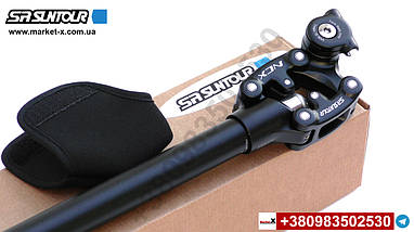 30.8мм 350мм Оригінальний підсідельний амортизаційний штир SUNTOUR SP17 NCX (SP12), від виробника, фото 4