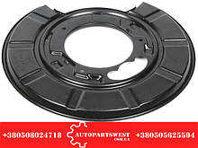 Захист гальмівного диска (заднього) (R) MB Vito (W639) 03- (4349) Autotechteile 100 4349