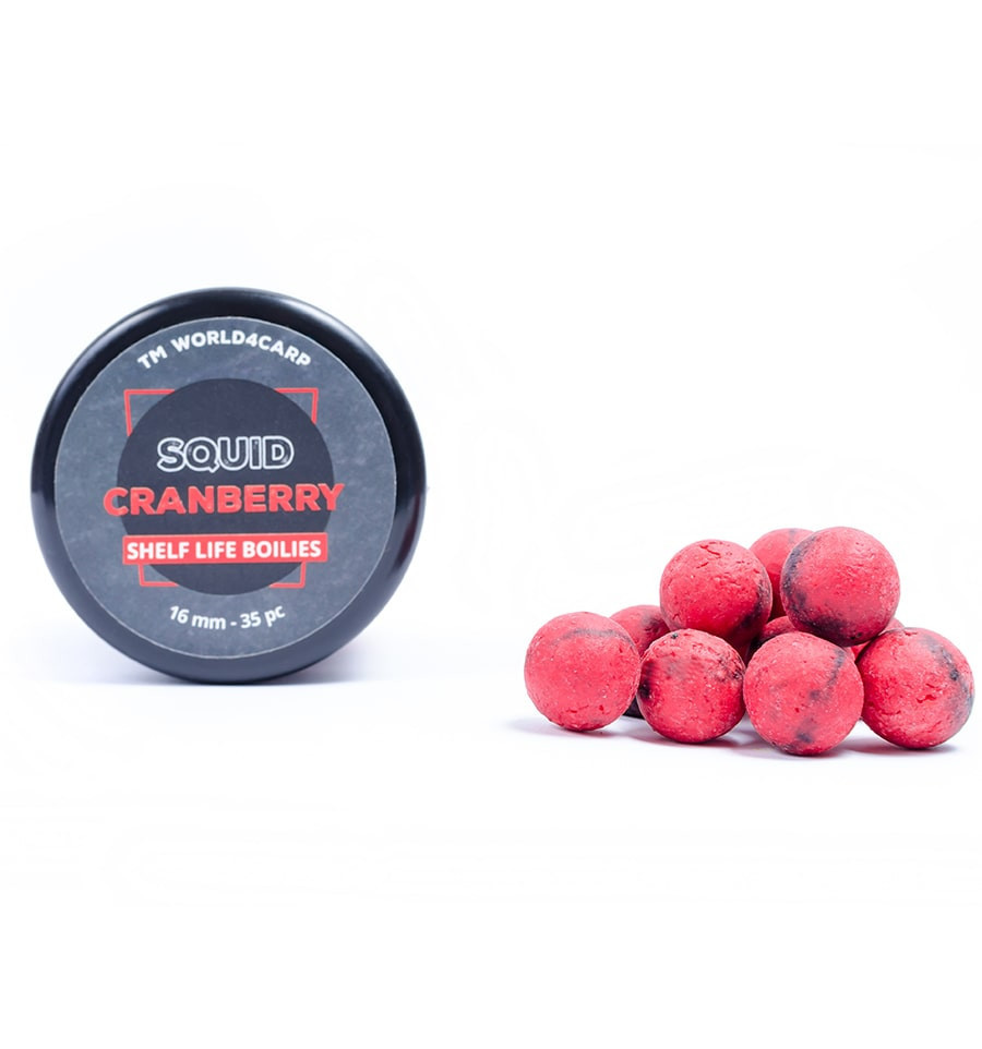 Бойли варені насадкові Squid Cranberry 16,0 мм 20,0 мм