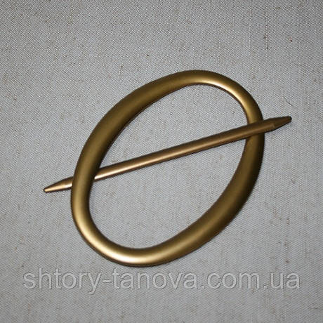 Овал декоративний анти темний 180-125мм, фото 1