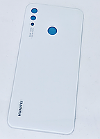 Задняя крышка для Huawei P Smart Plus (INE-LX1)/Nova 3i, белая, оригинал со стеклом камеры