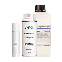 Водоотталкивающая пропитка защита от влаги для кожи и замши IEXI Velvet Shield 75/385/1000 мл