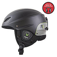 Шолом Demon чорний із вбудованими навушниками Audio Phantom Team Helmet (black) Snow w. Audio DS6504 AUD, M