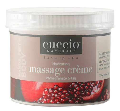 Массажный крем, увлажняющий "Гранат и инжир" - Cuccio Naturale Massage Crème Pomegranate & Fig