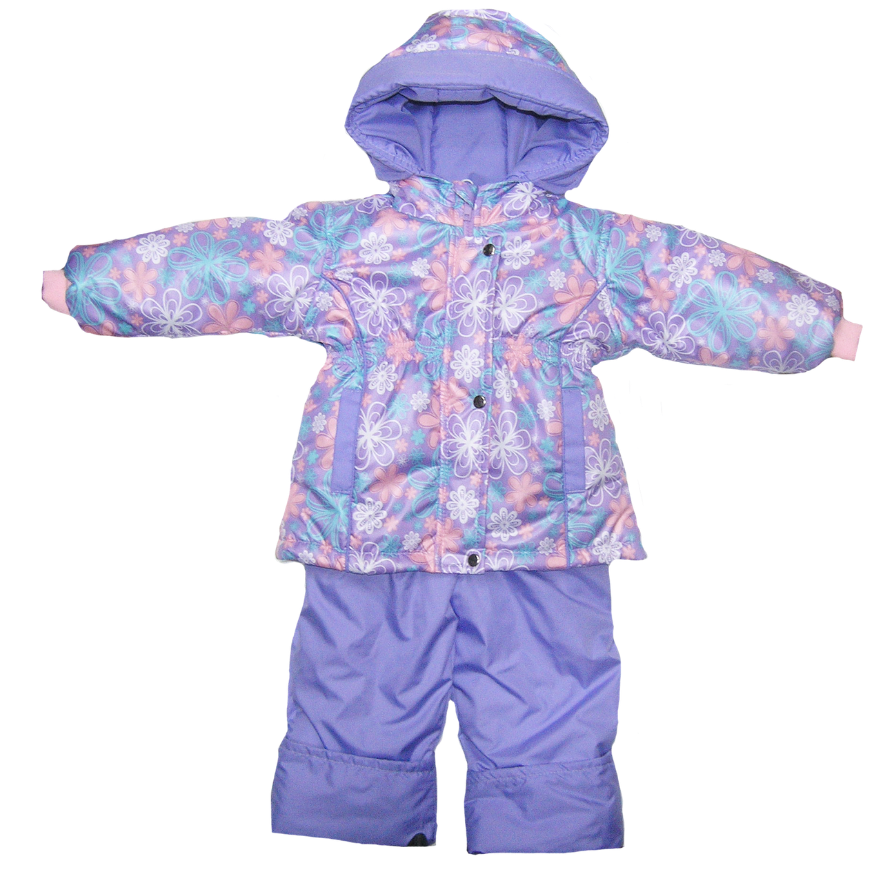 Дитячий весняний, осінній комбінезон (штани на шлейках і куртка) на флісі і тканини холлофайбер р 80 86 92 98