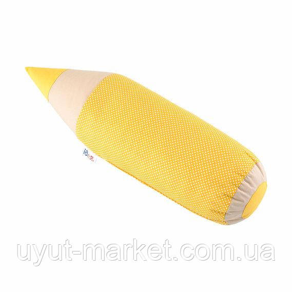 Дитяча подушка олівець-валик, 58х15 см різні кольори - фото 1 - id-p798042666