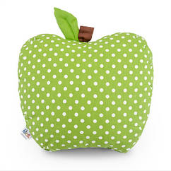 Подушка декоративна "Яблуко" 42х47см горох в асортименті