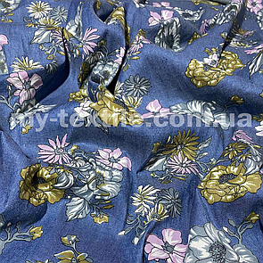 Котон стрейч принт