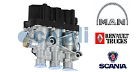 Электромагнитный клапан ECAS управления пневмоподвеской Renault Scania MAN ( COJALI ) 2209422 4728800010