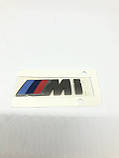Емблема, логотип, значок, наклейка, пензлик, напис, літери M-power BMW (Оригінал!), фото 2