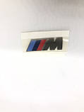 Емблема, логотип, значок, наклейка, пензлик, напис, літери M-power BMW (Оригінал!), фото 3