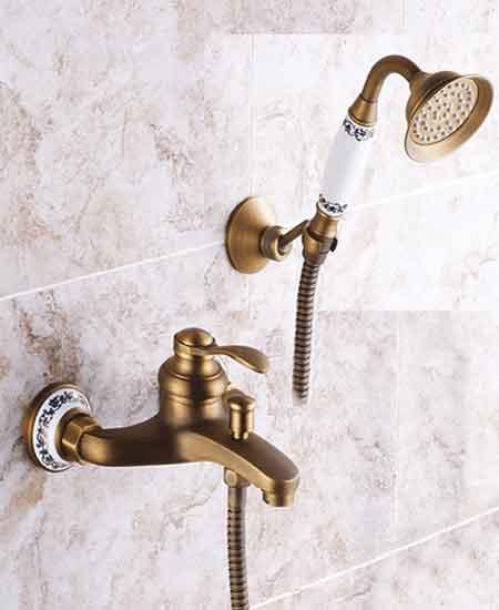 Змішувач для ванни DECO SIMPLE B23 Бронза