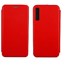 Чехол книжка Samsung A750 красный \ Чехол книжка Самсунг А750 красный (магнитная есть отдел для карты)