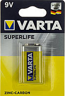 Батарейка Varta 6F22/1bl Superlife крона(10)(50)