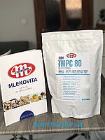 Сивороточний протеїн Mlekovita WPC 80 Strawberry 1kg.