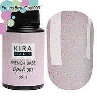 Kira Nails French Base Opal (Опал), 30 мл