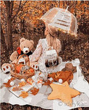 Картина за номерами. "Осінній пікнік"