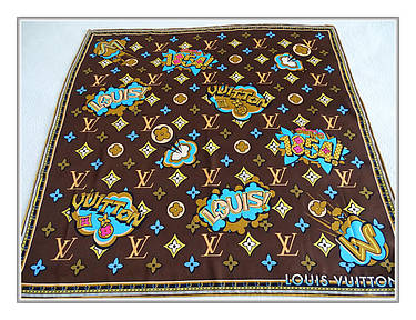 Хустка Louis Vuitton шовк, фото 2