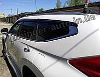 Дефлекторы окон (ветровики) Mitsubishi Pajero Sport 2015-2021 6шт. (Autoclover D752)
