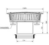 Підпірний елемент h25-105мм аварійного водовідведення для воронок SitaTrendy, SitaMore, фото 2