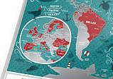 Скретч-карта світу Travel Map Marine World, фото 5