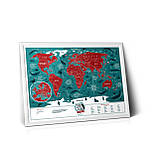Скретч-карта світу Travel Map Marine World, фото 7