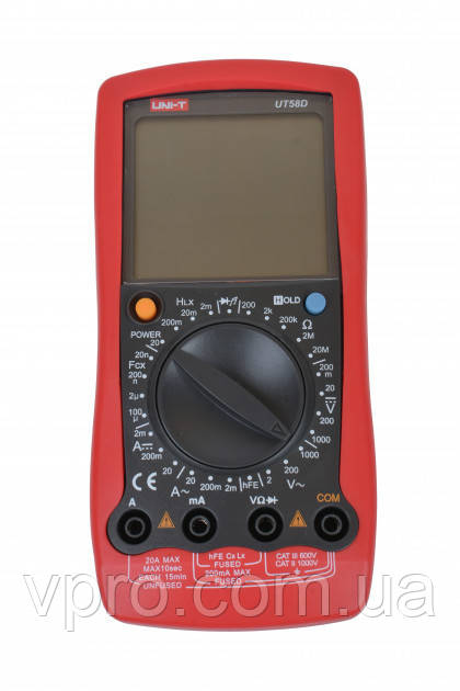 Цифровий мультиметр UNIT UT58D (UTM 158D)