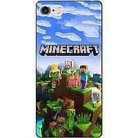 Чехол силиконовый чехол для Iphone 6 с рисунком Minecraft