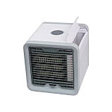 Персональний портативний охолоджувач зволожувач повітря Air Cooler з підсвічуванням від USB і мережі, фото 3
