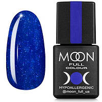 Moon Full Гель-лак для ногтей Color Gel Polish №180 (блестящий кобальт, микроблеск)