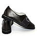 Комфортні дитячі туфлі для дівчаток чорного кольору на гумці, шкільні дитячі туфлі, фото 4
