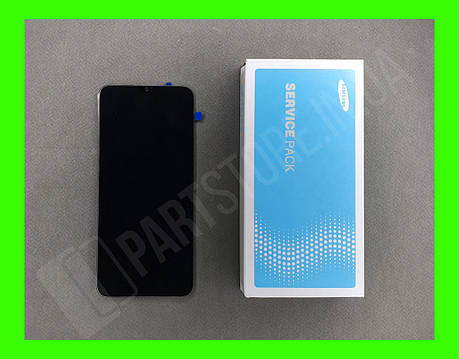 Дисплей Samsung A025F Black А02s 2021 (GH81-18456A) сервісний оригінал (без рамки) (160,5 х 72 mm), фото 2