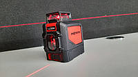 Лазерний рівень нівелір 360 градусів + вертикальна лінія, червоний промінь з кронштейном PROTESTER LL305R, фото 1