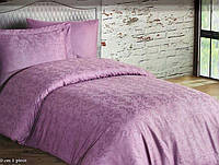 Постельное белье Maison D'or Mirabella lilac жаккард сатин евро