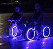 Беговел Tron Велобіг від каталка Tilly GS-0020 White/Green LED підсвічування Bluetooth і динаміки, фото 6
