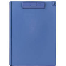 Планшет Deli 9253 блакитний A4 пластик (тримач д/ручки, лінійка)