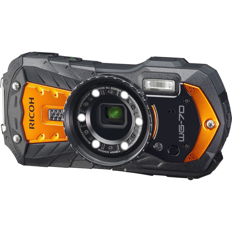 Захищена компактна камера Ricoh WG-70 Orange