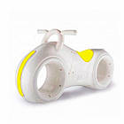 Беговел Tron Велобіг від каталка Tilly GS-0020 White/Yellow LED підсвічування Bluetooth і динаміки, фото 4