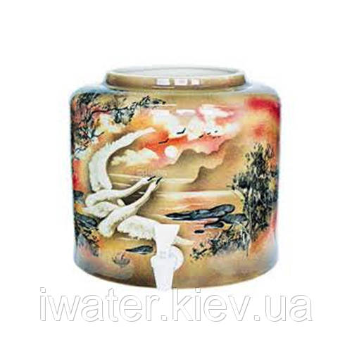 Диспенсер керамічний Лебеді