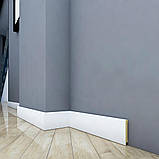 Плінтус МДФ ПП1280 розміри 2800x79x12. Плінтус підлоговий з МДФ, фото 2