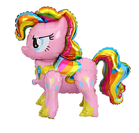 Пони "Rainbow Dash" розовая Стоячая фигура 60 см Фольга 2757
