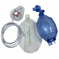 Мешок Амбу ИВЛ (Аппарат дыхательный ручной) ПВХ реанимационный
