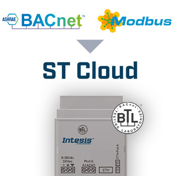 Шлюз BACnet MS/TP or IP or Modbus RTU and TCP to ST Cloud Control