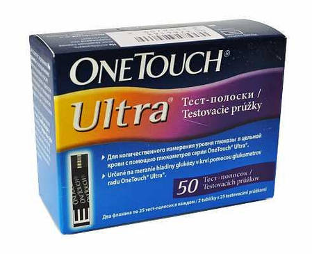Тест-смужки One Touch Ultra #50 - Ван Тач Ультра, фото 3