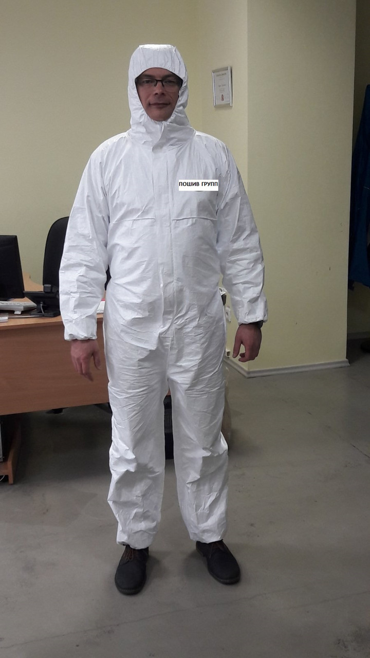 Комбінезон ламінований Tyvek Dupont 60 гр.м/кв (щільний)