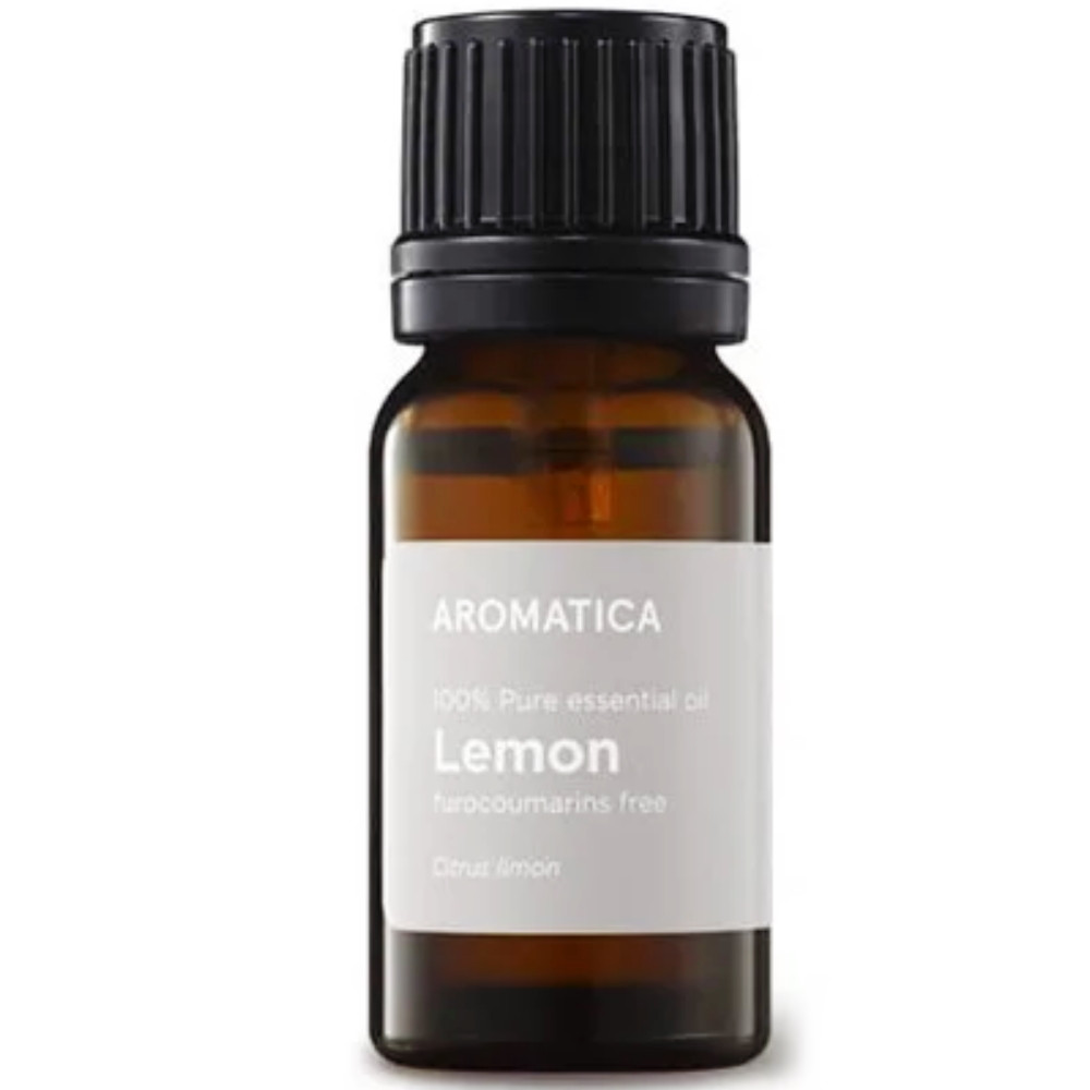 Натуральна ефірна олія лимона Aromatica Lemon Essential Oil 10 мл (8809151131630)