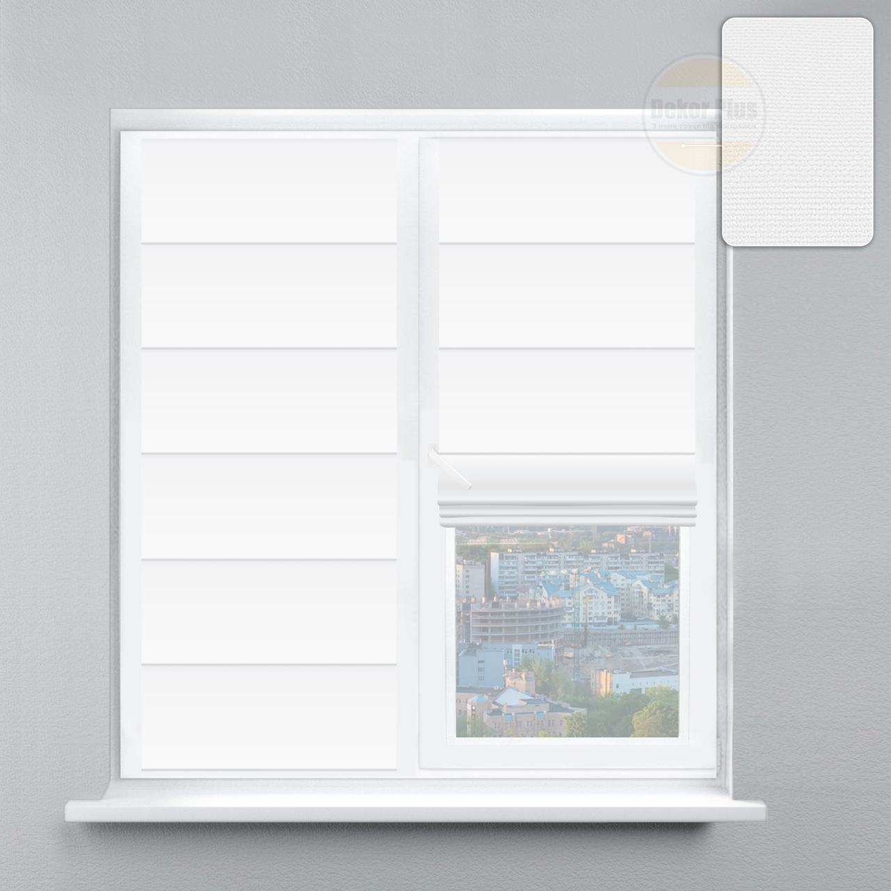 Римські штори Джусі велюр (25 варіантів кольору), фото 1