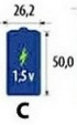 Купить Батарейки C (R14, 343) ENERLIGHT SUPER POWER 1.5V 1100mAh ...